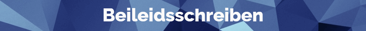 Beileidsschreiben als Kommunikationsvorlagen